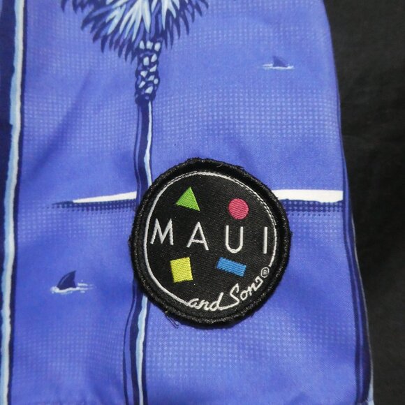 MAUI AND SONS | small | Blue and Yellow Swim Shorts - Trunks - Picture 9 of 16